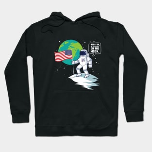 Funny Apollo 11 Moon Landing 50th Anniversary We Have Dibs Hoodie